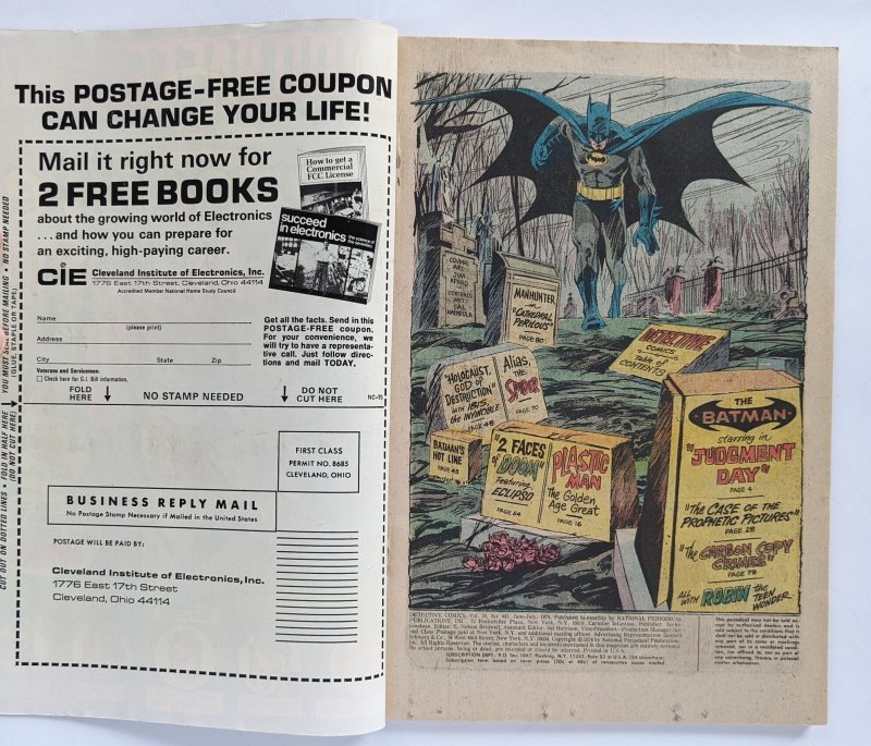 Detective Comics #441 (1974)  VG/FN