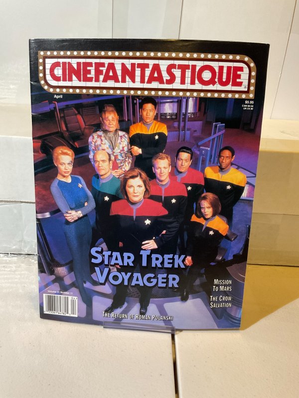 Cinefantastique Vol 31 #11 April 2000 F Star Trek Voyager (magazine)