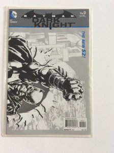 BATMAN THE DARK KNIGHT #0 SKETCH VARIANT DC NEW 52 NEAR MINT.