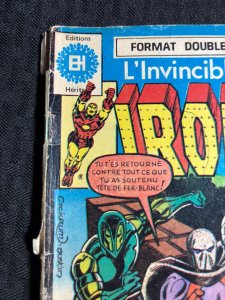 1978 INVINCIBLE IRON MAN French Comic #59/60 GD+ 2.5 George Tuska