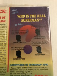 Wizard: Superman Tribute Edition #1 (1993) NM-; with bag and card, Death issue