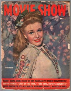 Movie Show 4/1944-Ginger Rogers-Shirley Temple-John Wayne-FR