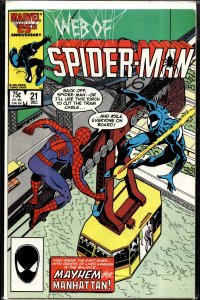 Web of Spider-Man #21 (1986) Spider-Man
