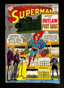 Superman #179 The Outlaw Fort Knox!