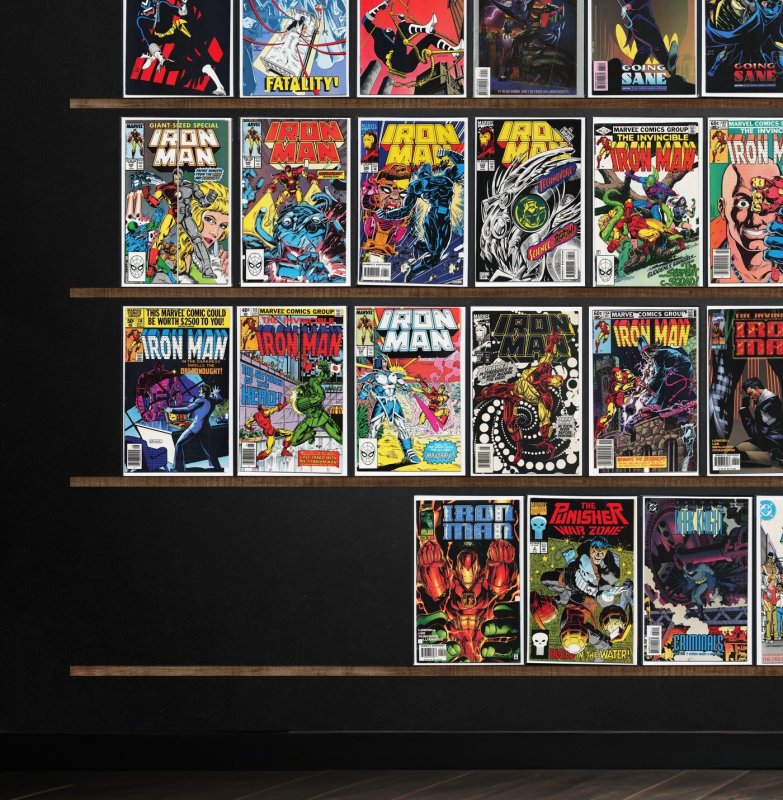 Huge Lot 140+ Comics with Iron Man, The Mighty Thor, Thor, Vigilante & More!