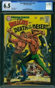Our Fighting Forces #115 (1968) CGC 6.5 FN+