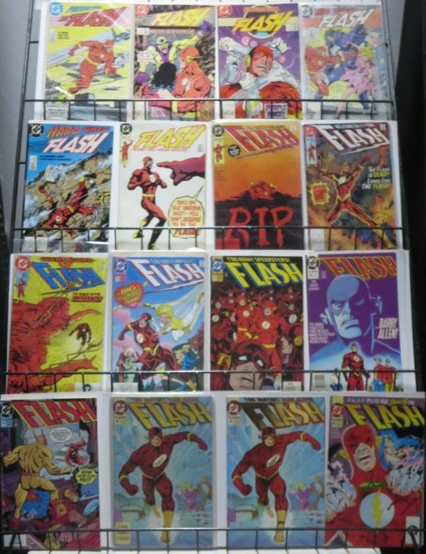 FLASH (DC, 1987) COLLECTION ONE! 50 issues! Messner-Loebs, Baron, Waid, Weiringo