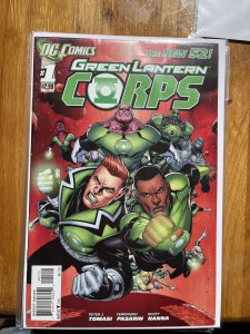 Green Lantern Corps #1 Second Printing Variant (2011)