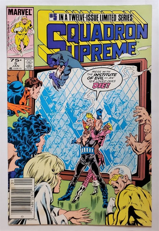 Squadron Supreme #5 (Jan 1986, Marvel) 4.0 VG