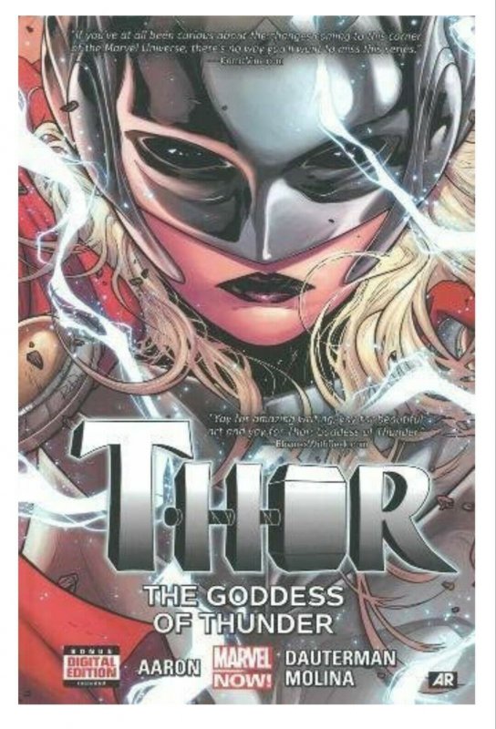 ORIGINAL Vintage 2015 Thor Goddess of Thunder Hardcover Collects Thor 1-5 