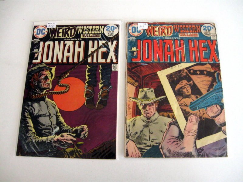 *WEIRD WESTERN (JONAH HEX) LOT 6 Books Guide $67