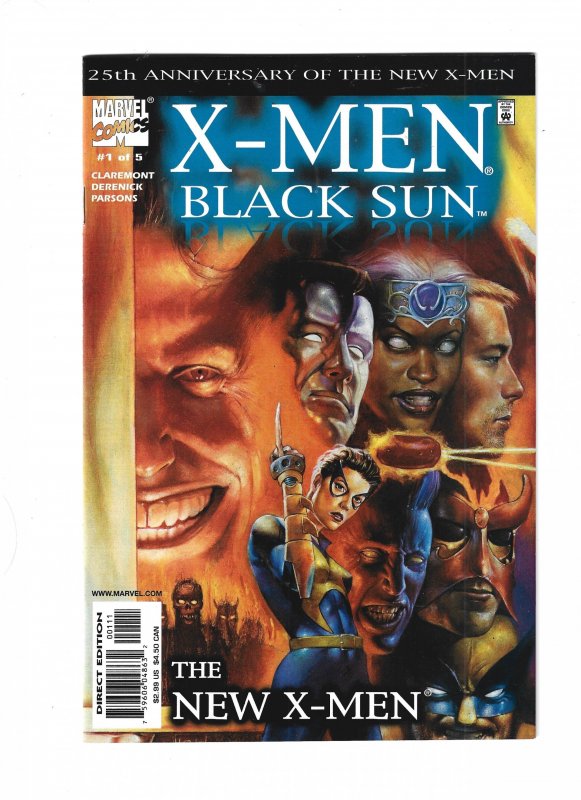 X-Men: Black Sun #1 through 5  (2000) Complete