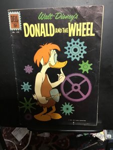 Four Color #1190 (1961) Mid-grade Donald Duck And The Wheel. VG/FN Barks cover!