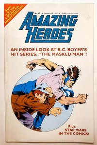 Amazing Heroes #63 (Jan 1985, Fantagraphics) 6.0 FN