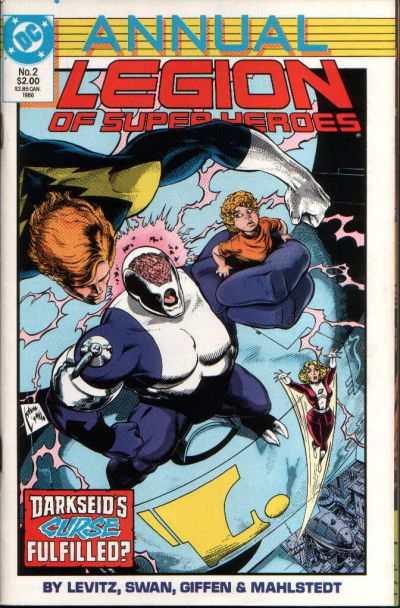 Legion of Super-Heroes (1984 series) Annual #2, NM (Stock photo)