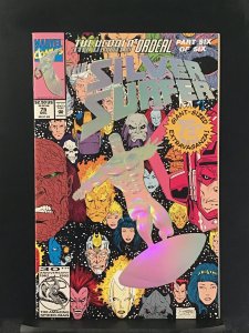 Silver Surfer #75 Death of Frankie Raye Foil Embossed Cvr