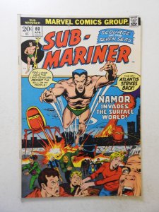 Sub-Mariner #60 (1973) VG Condition small hole through book