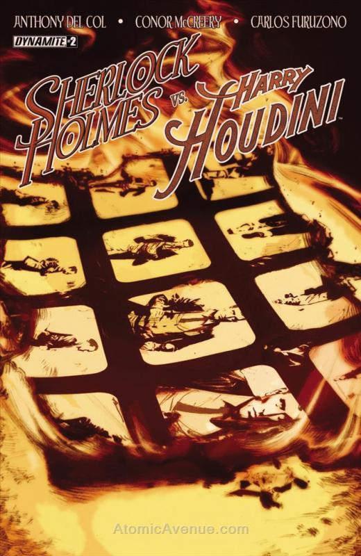 Sherlock Holmes Vs. Harry Houdini (Vol. 1) #2A VF/NM; Dynamite | save on shippin