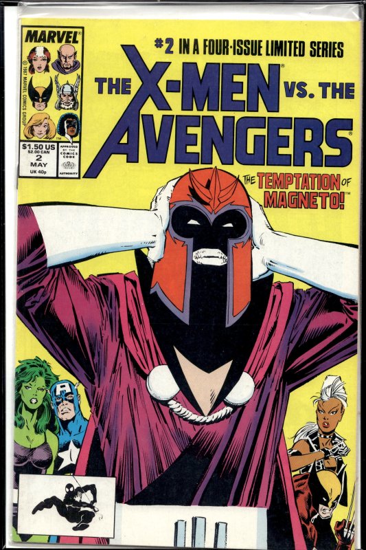 The X-Men vs. The Avengers #2 (1987) The Avengers