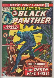 Jungle Action #11 (Sep-74) FN/VF Mid-High-Grade The Black Panther