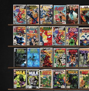 Huge Lot 150+ Comics with Fallen Angel, The Incredible Hulk & More!