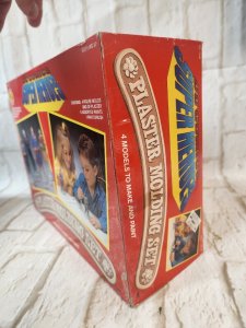 Vtg Batman Superman 1989 DC Comics Super Heroes Make Your Plaster Molding Set
