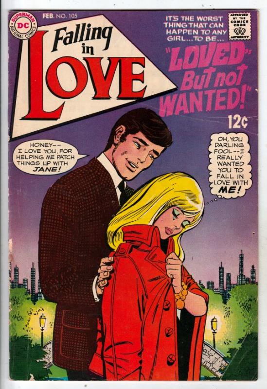 Falling in Love #105 (Feb-69) FN+ Mid-High-Grade 