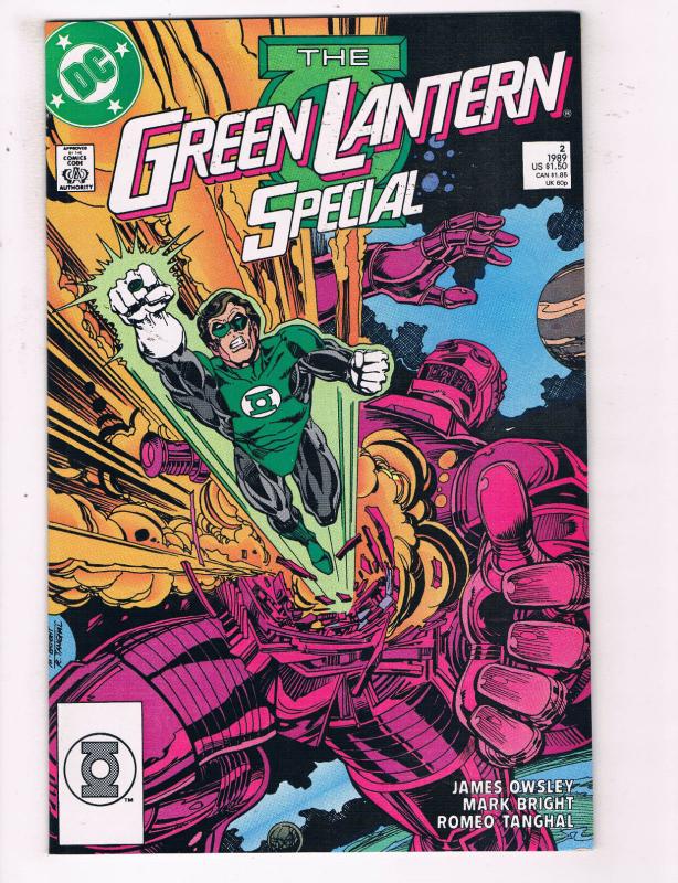 The Green Lantern Special #2 VF DC Comics Comic Book Hal Jordan 1989 DE21