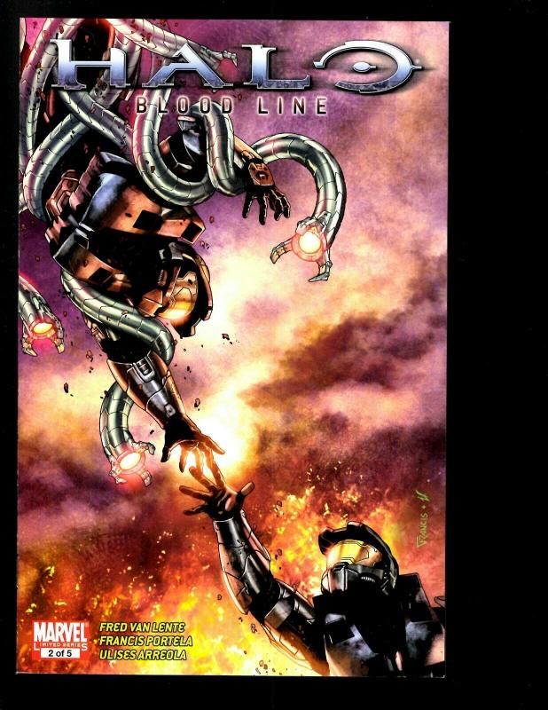 10 HALO Marvel Comics Bloodline # 1 2 3 4 5 Fall of Reach: Bootcamp +MORE SM2