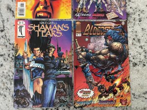 4 Image Comic Books Bloodstrike 16 + Shaman's Tears 5 New Men 9 Ocean 6 14 J853