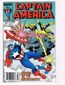 Captain America # 343 Marvel Comic Books Hi-Res Scan Modern Age Awesome Issue S5