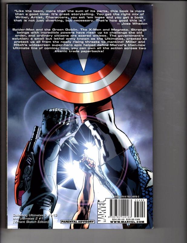Ultimates 2 Vol. # 1 Avengers Marvel Comics Graphic Novel TPB Comic Book LH13
