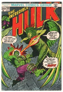 The Incredible Hulk #168 (1973) 1st appearance Harpy!
