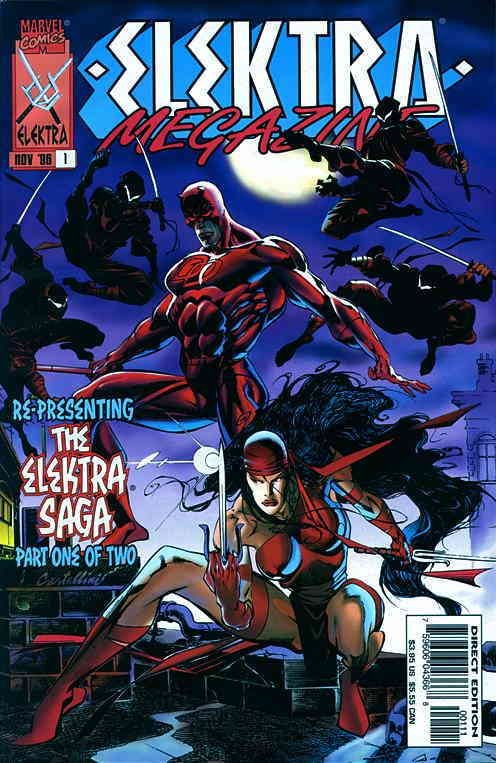 Elektra Megazine #1 VG ; Marvel | low grade comic Daredevil