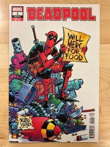 Deadpool #1 Young Variant Cover (2018)