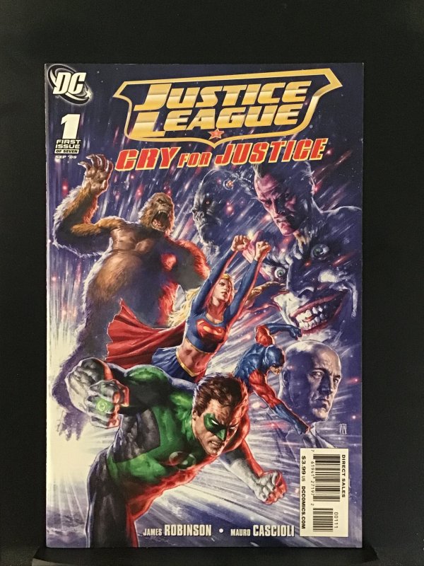 Justice League: Cry for Justice #1 (2009)