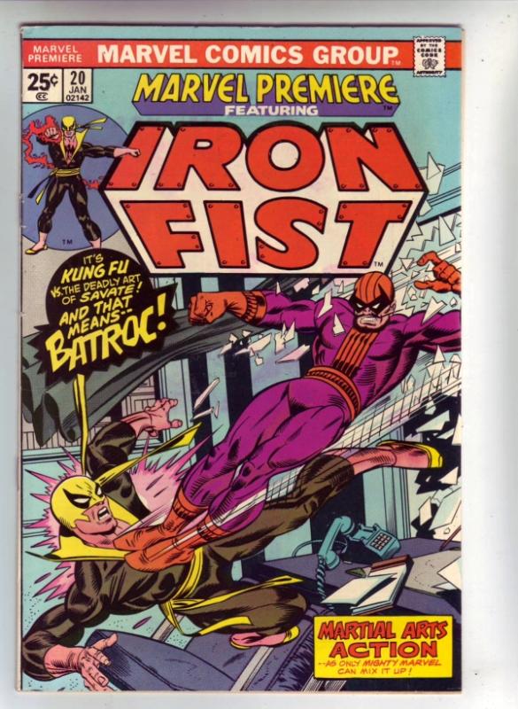 Marvel Premier #20 (Oct-74) VF/NM High-Grade Iron Fist