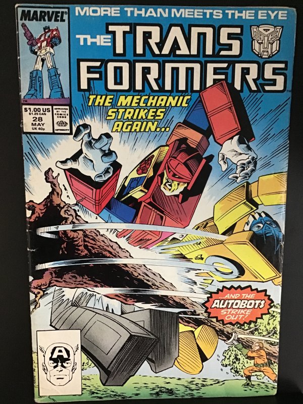The Transformers #28 Direct Edition (1987)