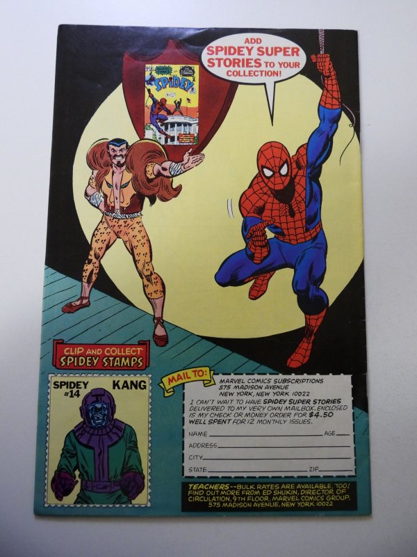 Spidey Super Stories #30 (1978) FN- Condition