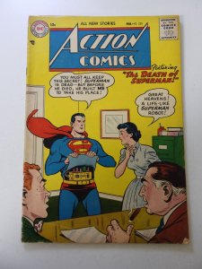 Action Comics #225 (1957) VG/FN condition 1/4 spine split