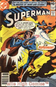 SUPERMAN  (1939 Series)  (DC) #348 NEWSSTAND Fine Comics Book
