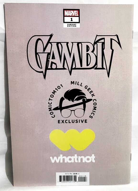 GAMBIT #1 ComicTom101 Peach MoMoKo Trade Exclusive Variant Cover (Marvel 2022)