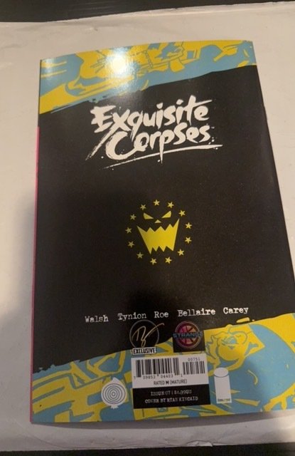 Exquisite Corpses #7 Ryan Kincaid Foil Variant Cover Image Comics
