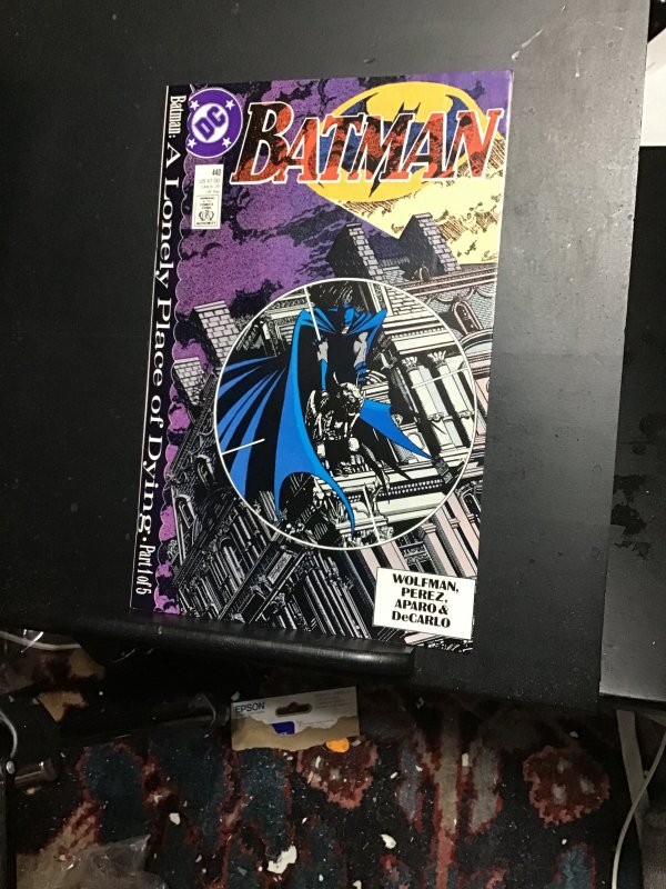 Batman #440 Direct Edition (1989) lonely place of dying part 1 High grade VF/NM