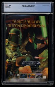 Star Wars: Boba Fett #1/2 CGC NM+ 9.6 White Pages Wizard Mail-Away!