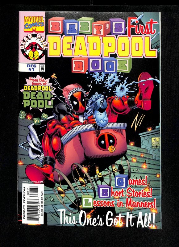 Baby's First Deadpool Book #1 Joe Kelly Story!