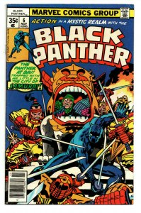 Black Panther #6 newsstand - Jack Kirby - 1977 - VG/FN