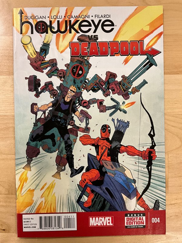 Hawkeye vs. Deadpool #4 (2015)