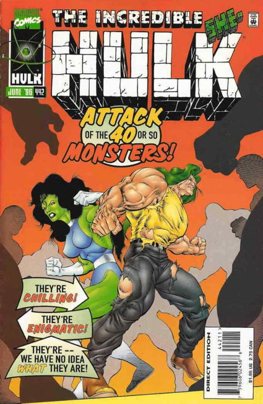 Incredible Hulk, The #442 VF/NM; Marvel | save on shipping - details inside