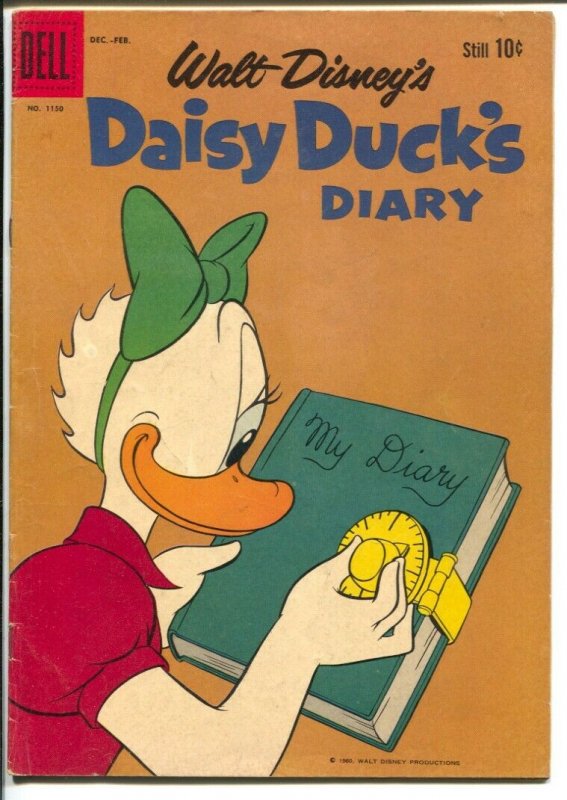 Daisy Duck's Diary-Four Color Comics #1150-1961-Dell-Carl Barks-Walt Disney-VG+